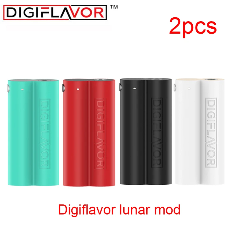 2 шт./лот вейп-мод Digiflavor Lunar Box Mod чипсет электронная сигарета поддерживает бак Lumi