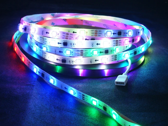 1 Набор 5 m Full Цвет ws2811 светодиодный цифровой полоски RGB комплект 150