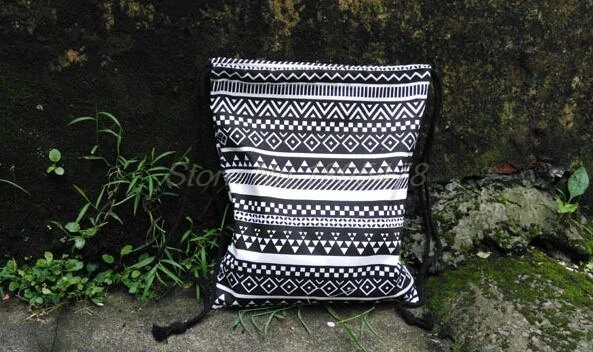 

100PCS Women backpack beach drawstring bag Canvas kawaii women rucksacks for girls backpacks Storage Bags Travel Bags