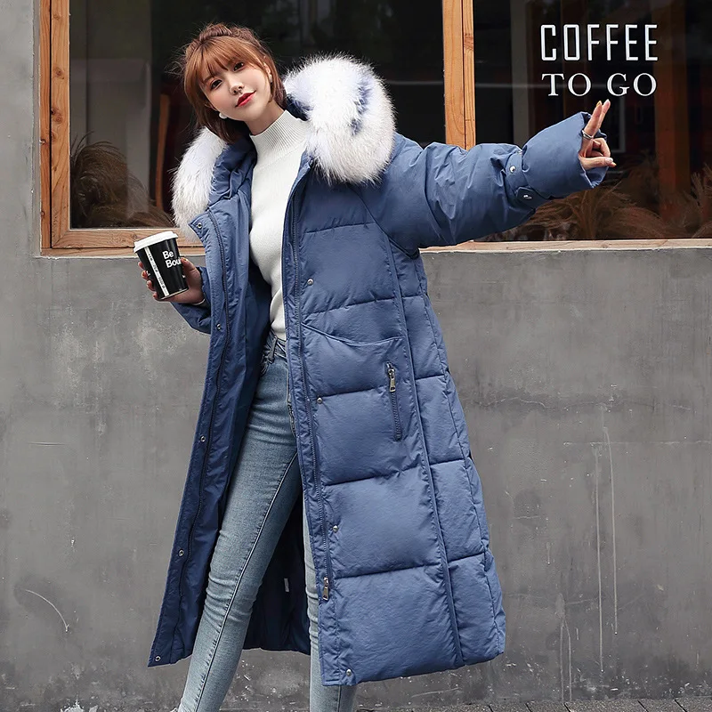 Зимняя куртка парки 2019 осенняя Женская Корейская хлопковая стеганая пальто