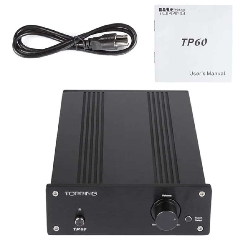 Усилители TOPPING TP60 Высокая мощность чистый усилитель 2*80 Вт Tripath TA2022 класс T стерео