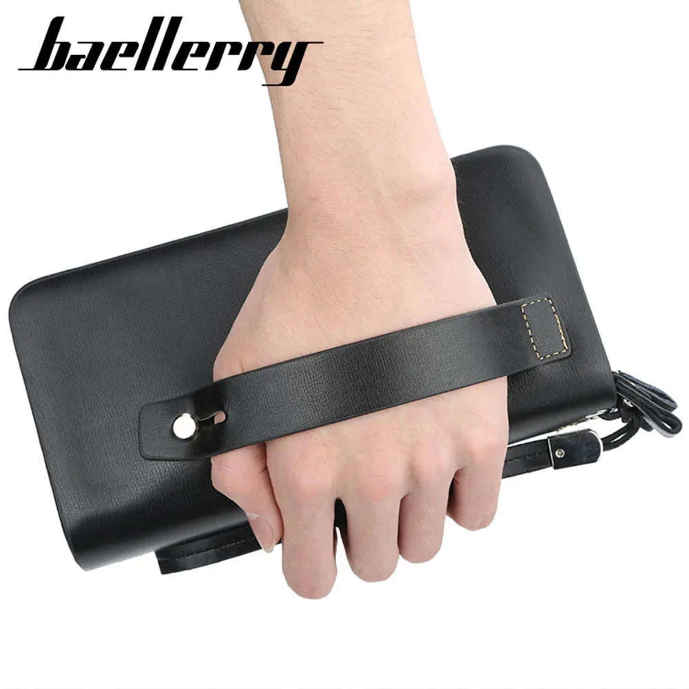 Кошелек Baellerry мужской вместительный многофункциональный 2019|Мужские кошельки| |