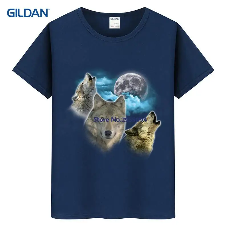 Волк Животных 2017 модные футболки для мужские летние интернет-магазины Мужская