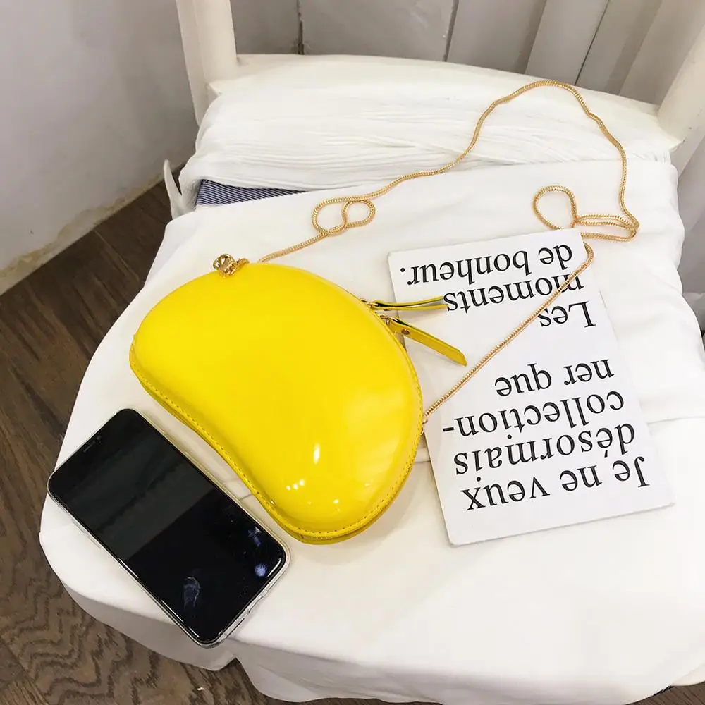 Красивая цепочка сумка через плечо из искусственной кожи Маленькая 2019 летние