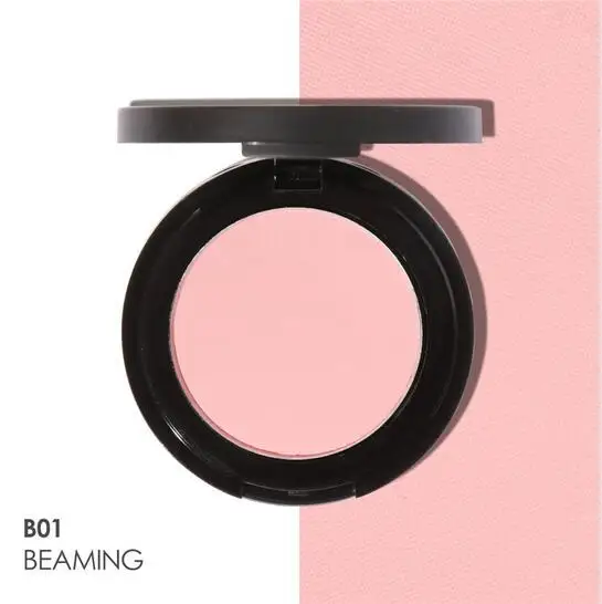 01 beaming FOCALLURE 11 цветов лица минеральный пигмент Румяна Пудра, бронзер Cosmestics профессиональная палитра румяна Контурные тени 1 шт - Цвет: 01 beaming