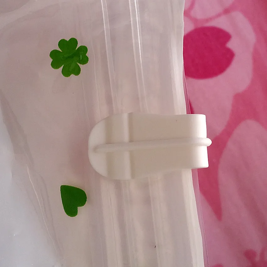 Уплотненный пластиковый Вакуумный компрессионный мешок типа клевера для тряпки