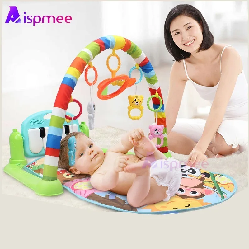 

Baby Play Mat activity mat for babies Rug Educational Puzzle Carpet With Piano Keyboard Cute Animal Gym Crawling Play mat Toys