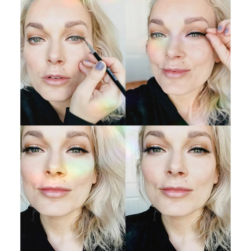 Натуральные 3D накладные ресницы на магнитах комплект ручной работы магнит для