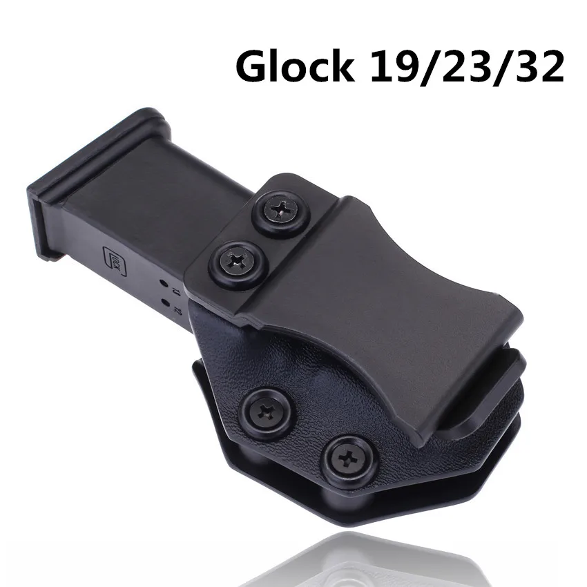 Внутренний пояс IWB Kydex подставка для магазинов Магнитная кобура Glock 17 19 22 23 26 27 31 32 43