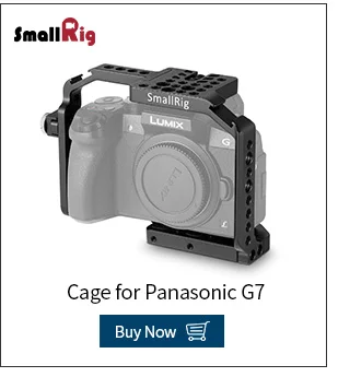 SmallRig DSLR камера пластина зажим Кронштейн Универсальный 15 мм рельсовая система поддержки с быстроразъемной Arca пластина высокая Регулируемая 2272