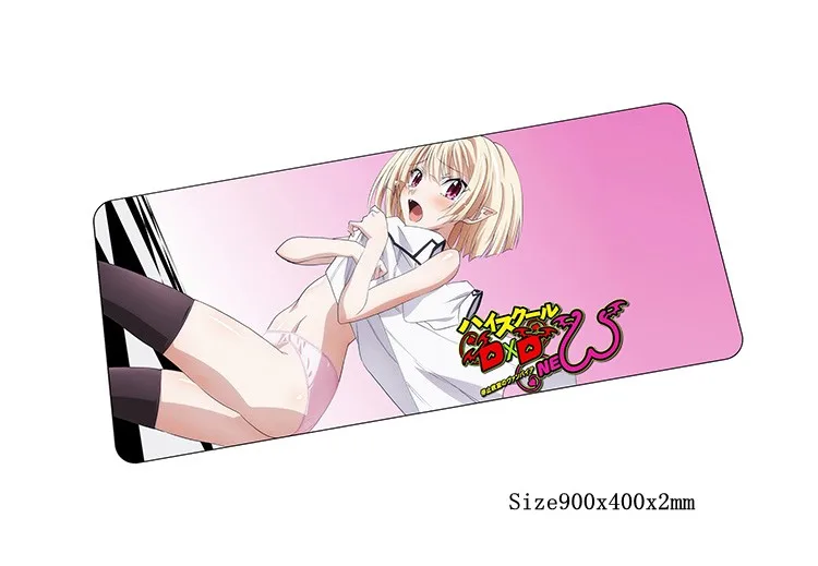 size900x400x2mm Коврик для мыши для средней школы dxd с блокировкой края, коврик для мыши notbook, компьютерный коврик для мыши 90x40 см, игровой коврик для мыши, геймерская клавиатура, коврики для мыши - Цвет: size900x400x2mm