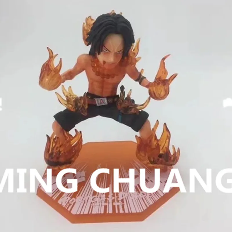 ONE PIECE Luffy's Brother Portgas D Ace fire punch The Battle Over Dome фигурку Коллекционная модель игрушки 12
