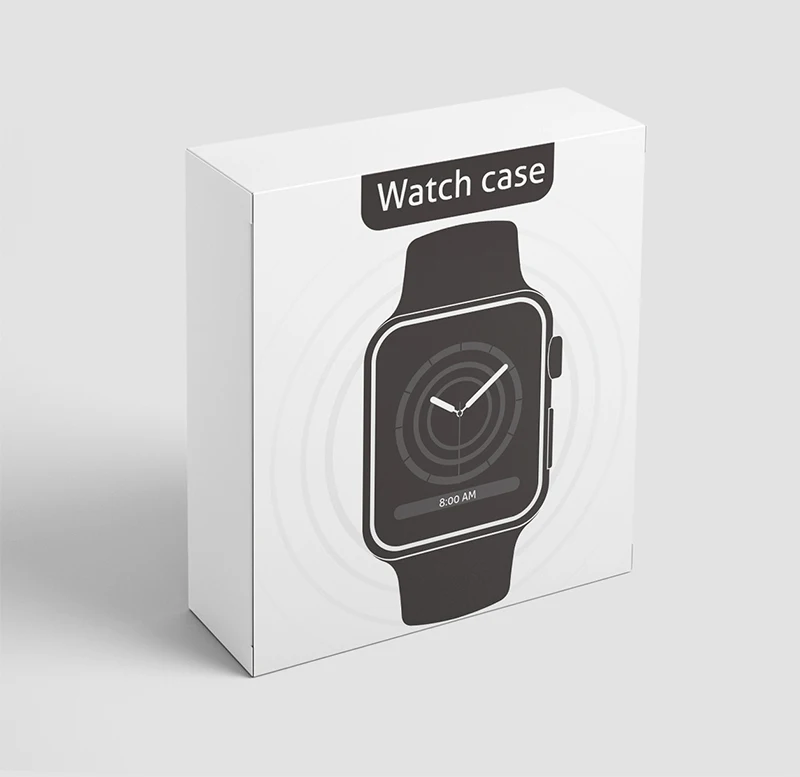100 pcs/Lot High Class White Box For Apple Watch Case Paper Packaging for 38mm 42mm Protector Cover Coque Capa | Мобильные телефоны