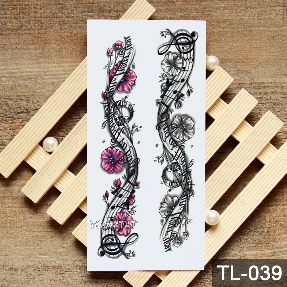 Водостойкая Временная японская Татуировка geisha водостойкая татуировка с