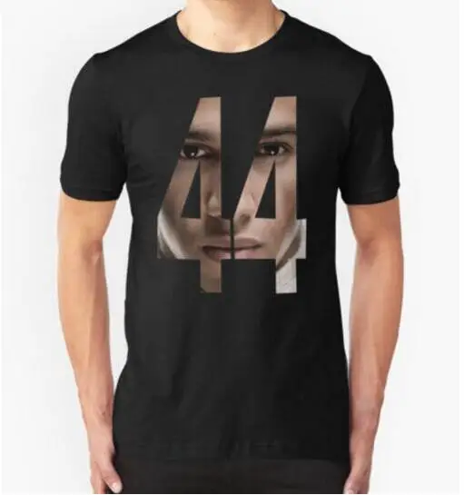 Футболка мужская с принтом Формула один № 44 Льюис Гамильтон 100% хлопок коротким