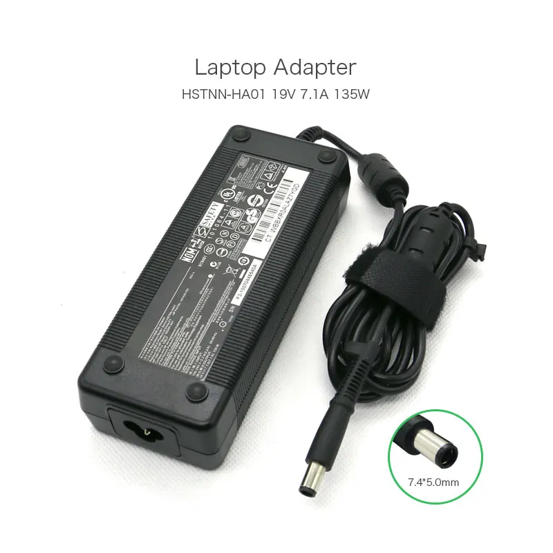 

19V 7.1A 135W 397747-002 HSTNN-HA01 PA-1131-08HC Power Supply for HP NC4400 NC6300 NC6120 NC6110 NC6400 Laptop Adapter