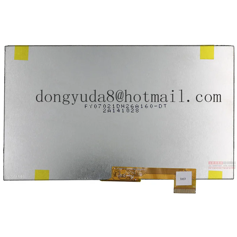 163 мм * 97 1024*600 30pin Новый MFPC070136V1 AL0203b al0252b YQL070DMP K ЖК экран для планшета irbis tx 68|screen for