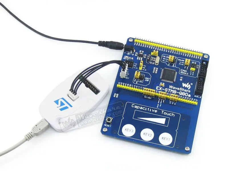 Оригинальный ST Link V2 Stlink St STM32 STM8 MCU USB JTAG встроенный отладчик/программатор/Эмулятор