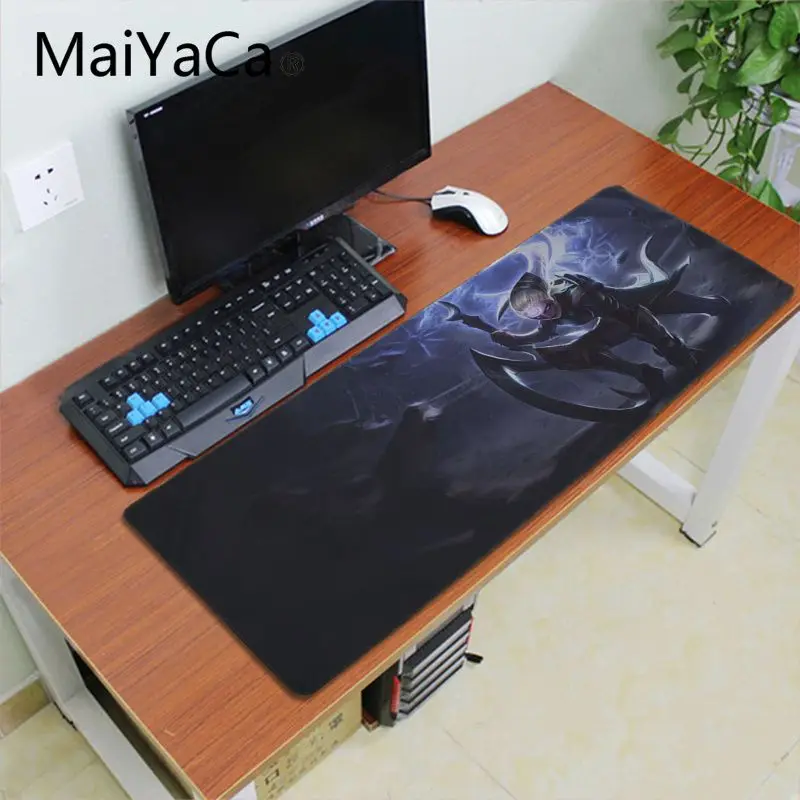 Lock Edge 30x60cm Maiyaca Лунная богиня Диана Лига Легенд коврик для мышки в стиле аниме игровой коврик для мыши геймер коврик для мышки с Аниме Коврик для мыши коврик скоростная версия - Цвет: Lock Edge 30x60cm