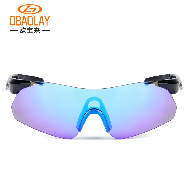 Obaolay Спорт Очки выполненные UV400 Велосипедный Солнцезащитные очки для женщин