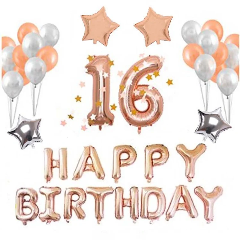 16th 18th 21th 30th лет фольга шарики в виде бутылок шампанского гелиевый воздух шар