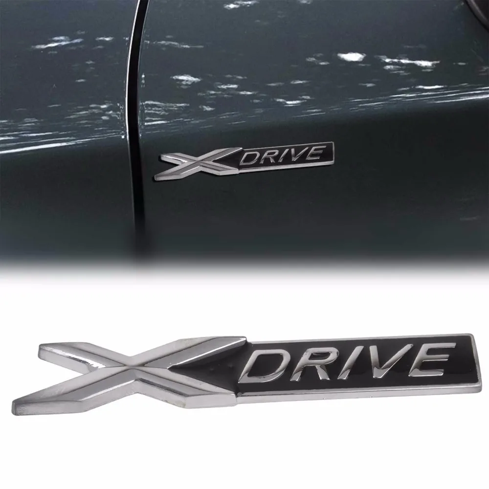 1 шт. 3D хромированныей металлический XDRIVE X DRIVE эмблема логотип наклейка значок