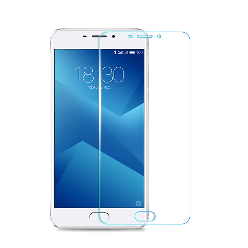 Защитная пленка для переднего экрана из закаленного стекла Meizu M5 M5S M + задняя