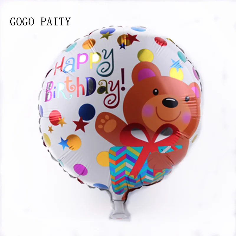 GOGO PAITY 18 дюймовые шары для фильма на день рождения украшения дня высокое