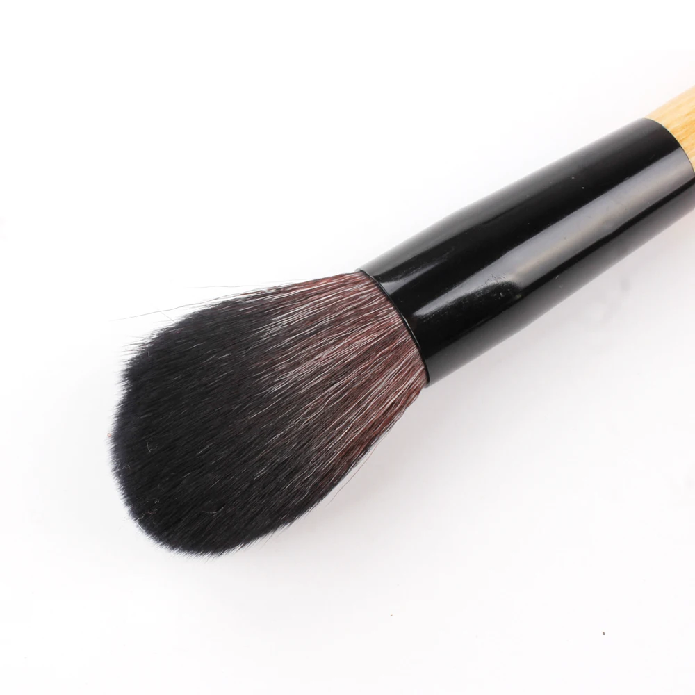 2 шт. Бамбуковая Кисть для макияжа из козьей шерсти|cosmetic tools|bamboo brushgoat hair |