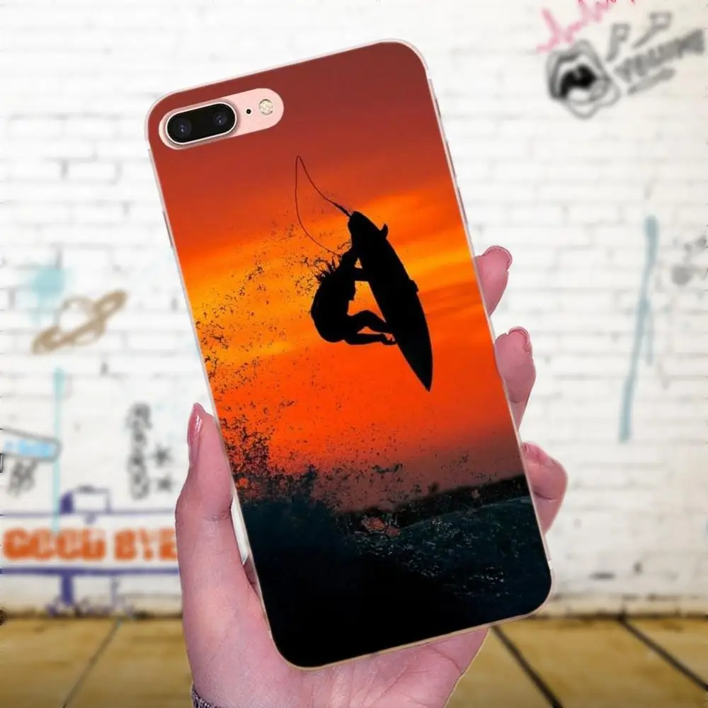 Морской волны серфинг лето океан для Huawei Honor 4C 5A 5C 5X 6 6C 6A 6X 7 7X 8 9 V8 V10 Y3II Y5II Y6II G8 P7 Play