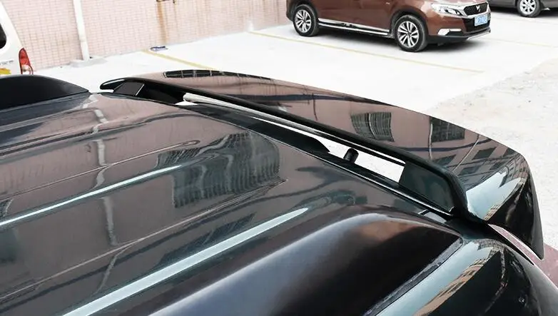 Высокое качество ABS черный белый цвет заднее крыло автомобиля Спойлер для Prado