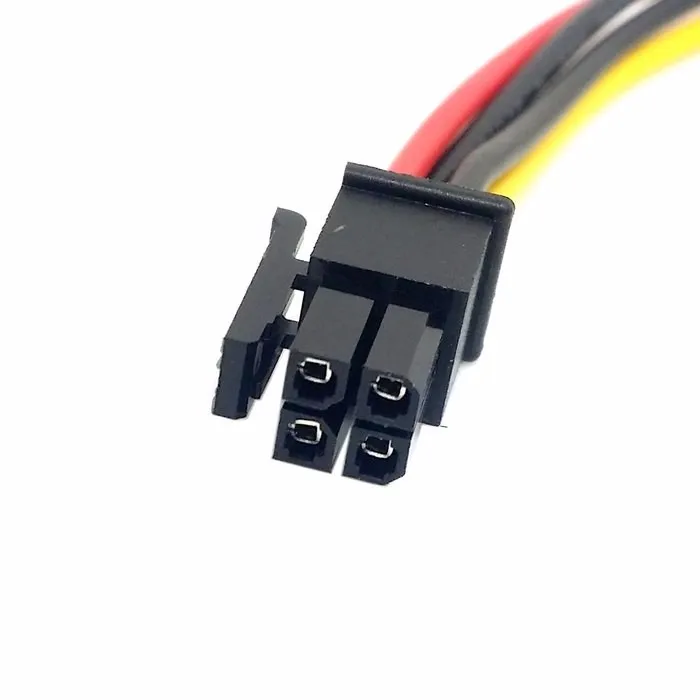 ATX Molex Micro Fit разъем 4Pin папа кабель питания 60 см 2ft|micro fit|power cord cable4pin power connector |