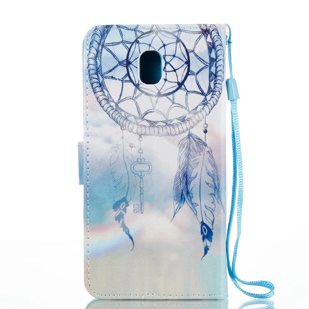 Ключ Dream Catcher Дизайн кошелек Flip Стенд кожаная сумка В виде ракушки чехол для Samsung