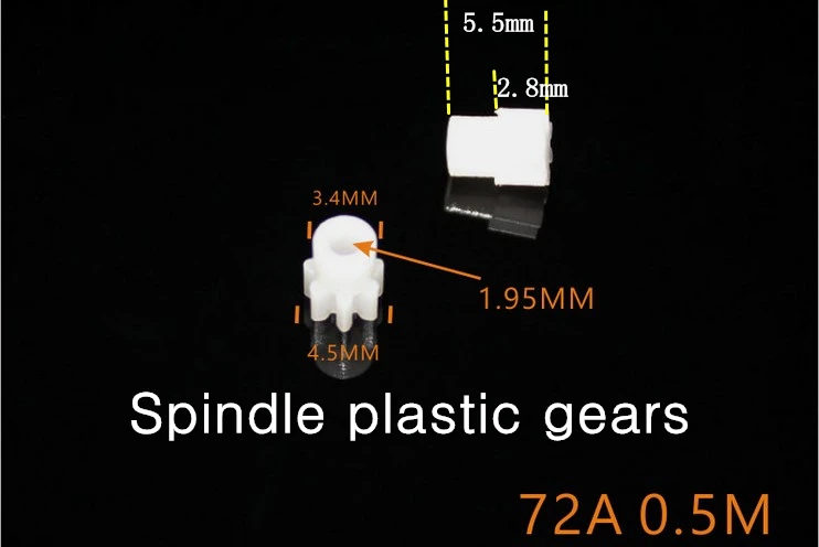 Пластиковые зубчатые колеса прямые зубцы 7 T 2 мм 0 5 м 10 шт.|gear gear|gears gears gearsstraight gear |