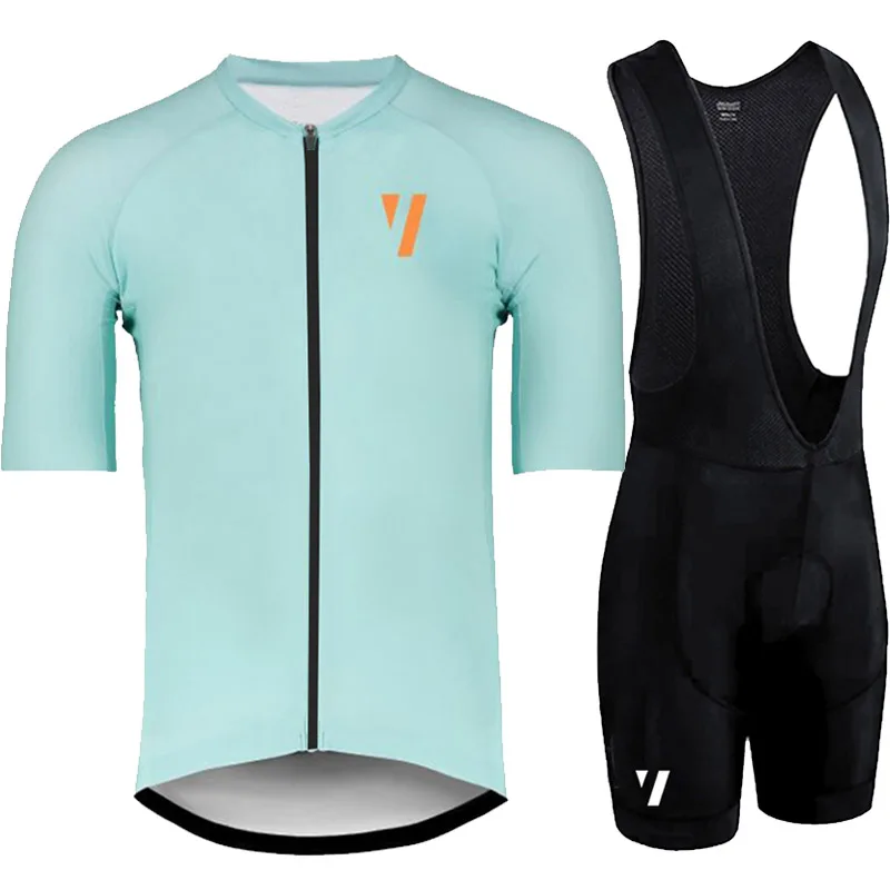 Completo ciclismo estivo, комплект из Джерси с коротким рукавом и штанов для велоспорта, комплект для велоспорта wielrennen zomer heren, maillot ciclismo - Цвет: Set  07
