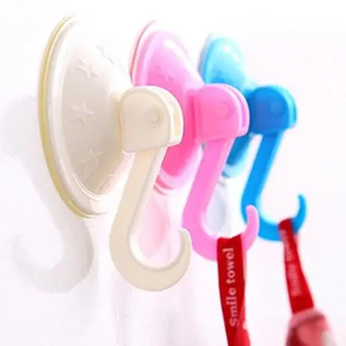 2 шт. Настенные Крючки вешалка для кухни Ванная комната шкаф присоска крючок