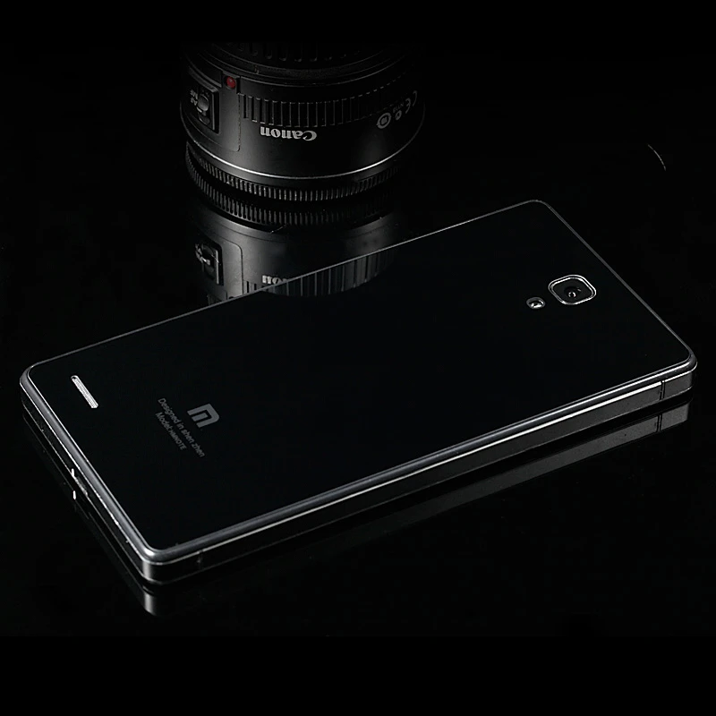 Для Xiaomi Redmi Note 4G чехлы для телефонов, роскошная алюминиевая рама и задняя крышка из закаленного стекла для Xiaomi Redmi Note