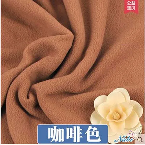 B507 Fleecelth, DIY плюш, короткий плюш, коралловый бархат, ткань подкладки одежды, байковая ткань 100*160 см - Цвет: B507