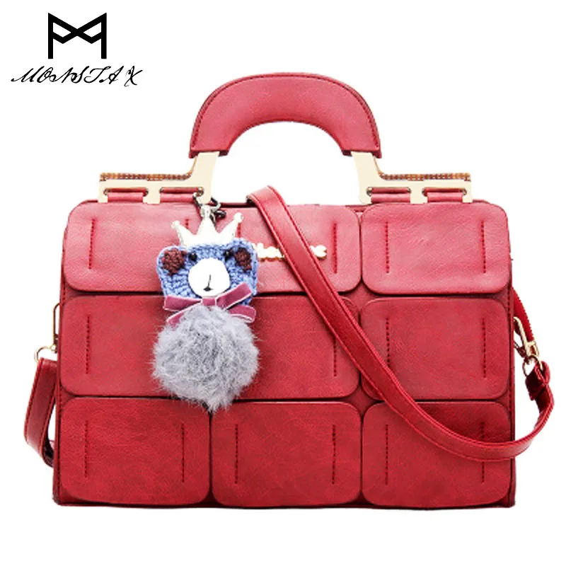 Монста х Роскошные сумки женские дизайнер Бостон сумка склонны плечо дамы мешок