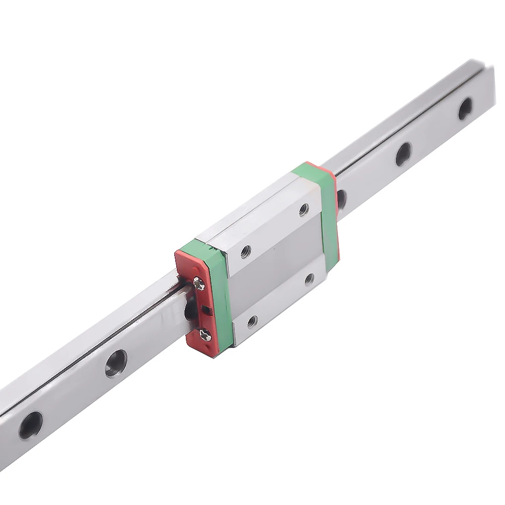 MGN MGN12 MGN15 MGN7 MGN9 300 350 400 450 500 600 800mm miniature linear rail slide 1pc MGN12 linear guide+1pc MGN12H carriage