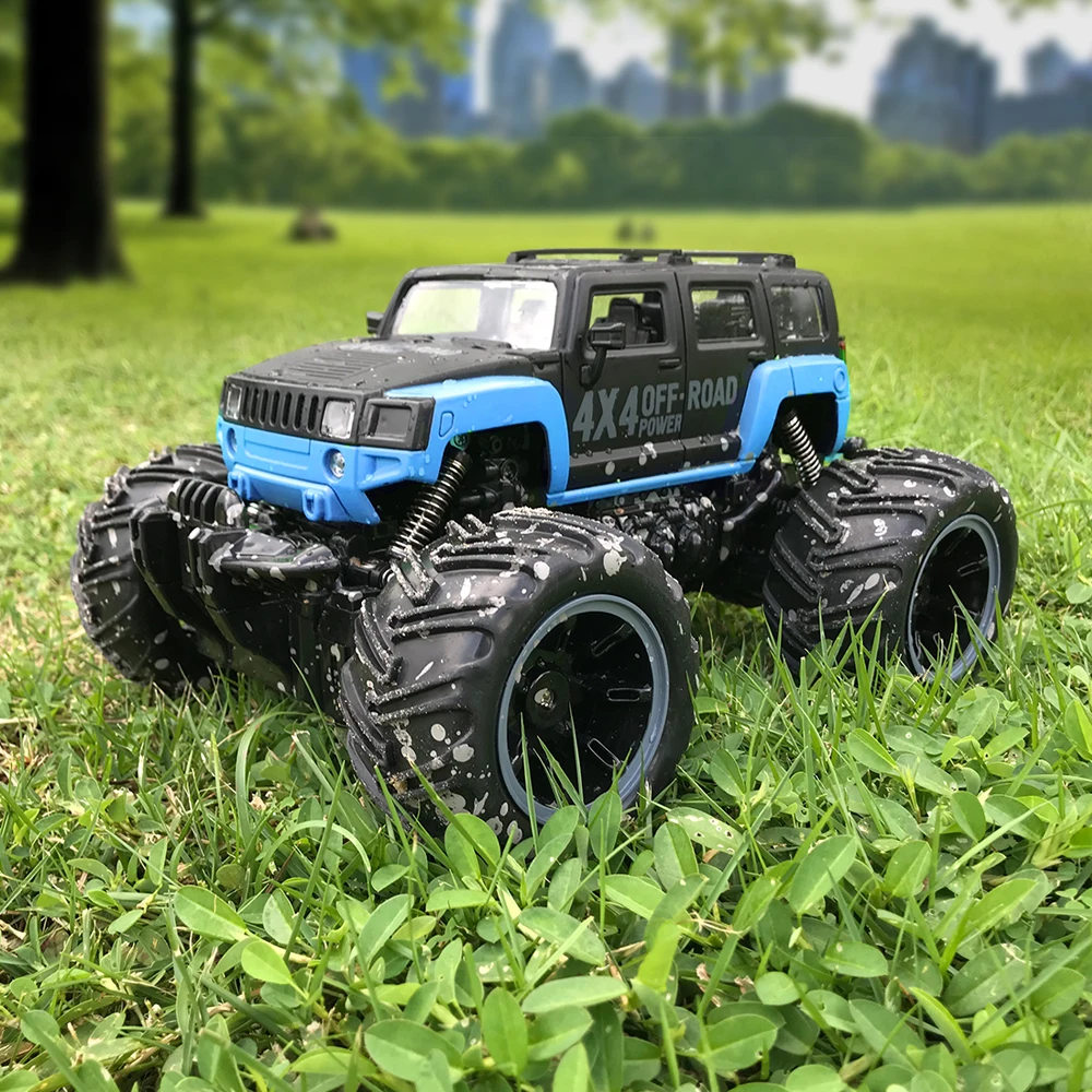 GizmoVine RC автомобилей 2,4 ГГц 1/16 RC байк 2 колеса Рок Гусеничный ралли Bigfoot автомобилей Off- внедорожник дистанционного управления автомобилем