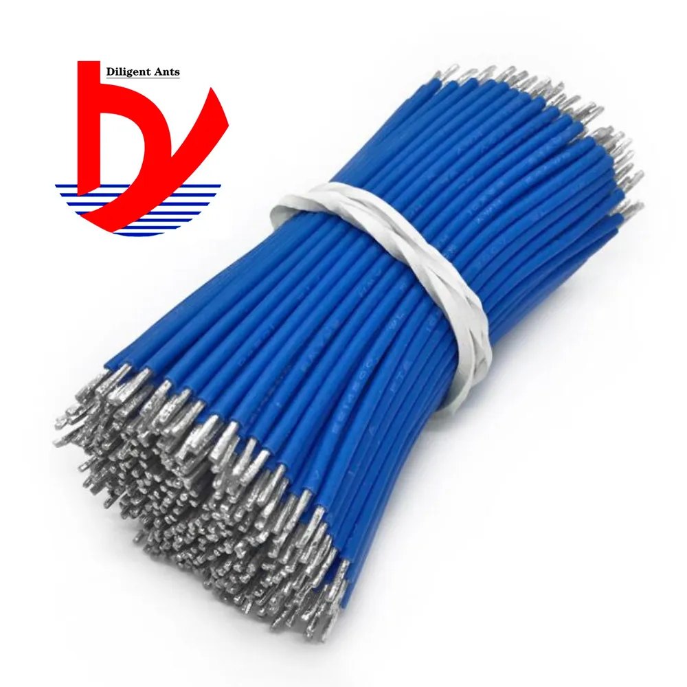UL3239 силиконовый провод 22AWG соединение светодиодный Луженая печатная плата Перемычка провод и кабель оловянный провод