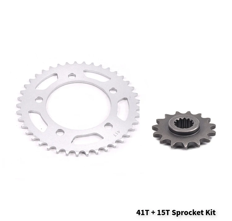 Sprocket Kit 520 15 41 зуб 15T 41 T приводная цепь мотоцикла и Передняя Задняя звездочка Набор для Honda CB500 CB 500 FA-J X/XA-J CB500X CB500F - Цвет: Sprocket Kit