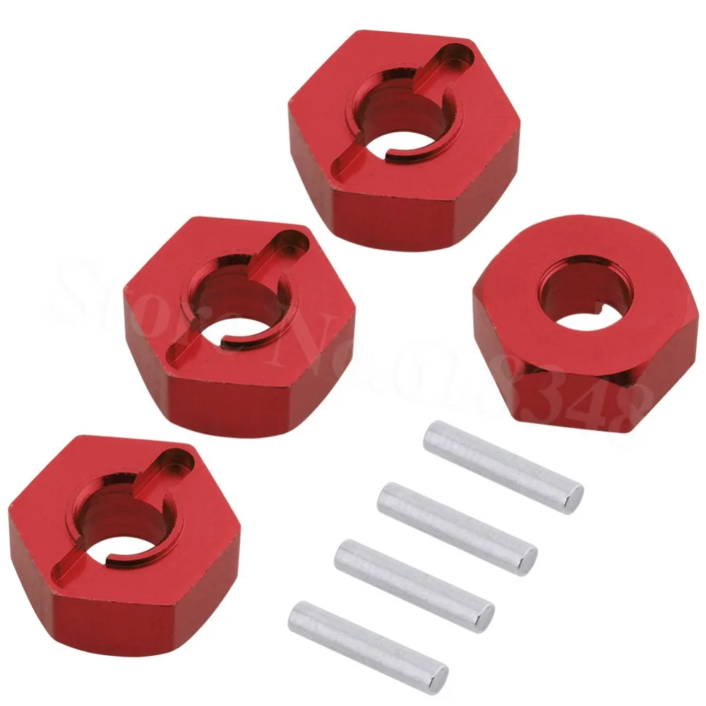 

4Pcs RC 12mm Wheel Hex Hub Adapter Mount For 1/16 HQ 731 732 733 734 Buggy Monster Truck Bigfoot Off-Road Car Upgrade Parts