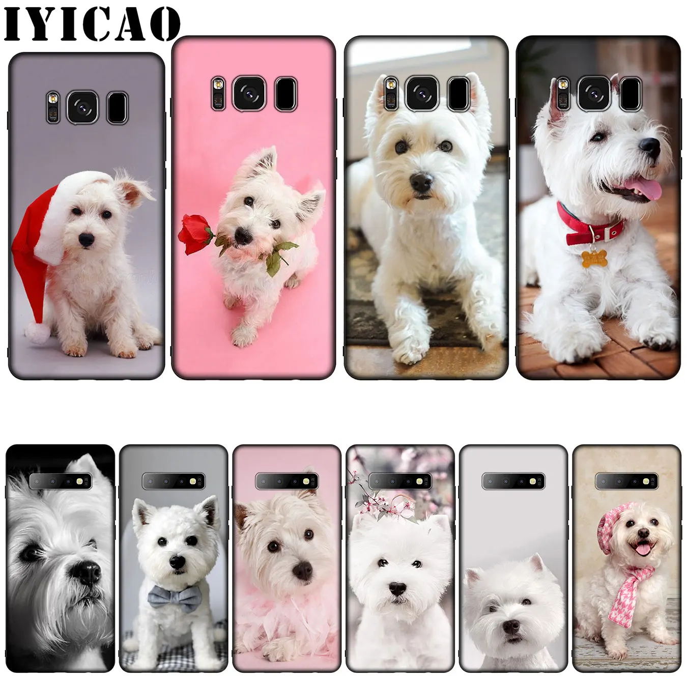 Силиконовый мягкий чехол Westie Terrier для Samsung Galaxy S20 S10 S9 S8 Plus Lite Ultra S6 S7 Edge S10e E|Бамперы| |