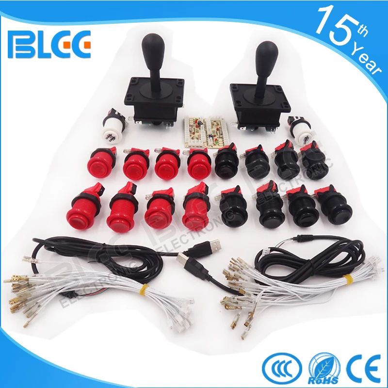 BLEE аркадная игра DIY Набор для USB нулевой задержки кодировщик 8 способ классический