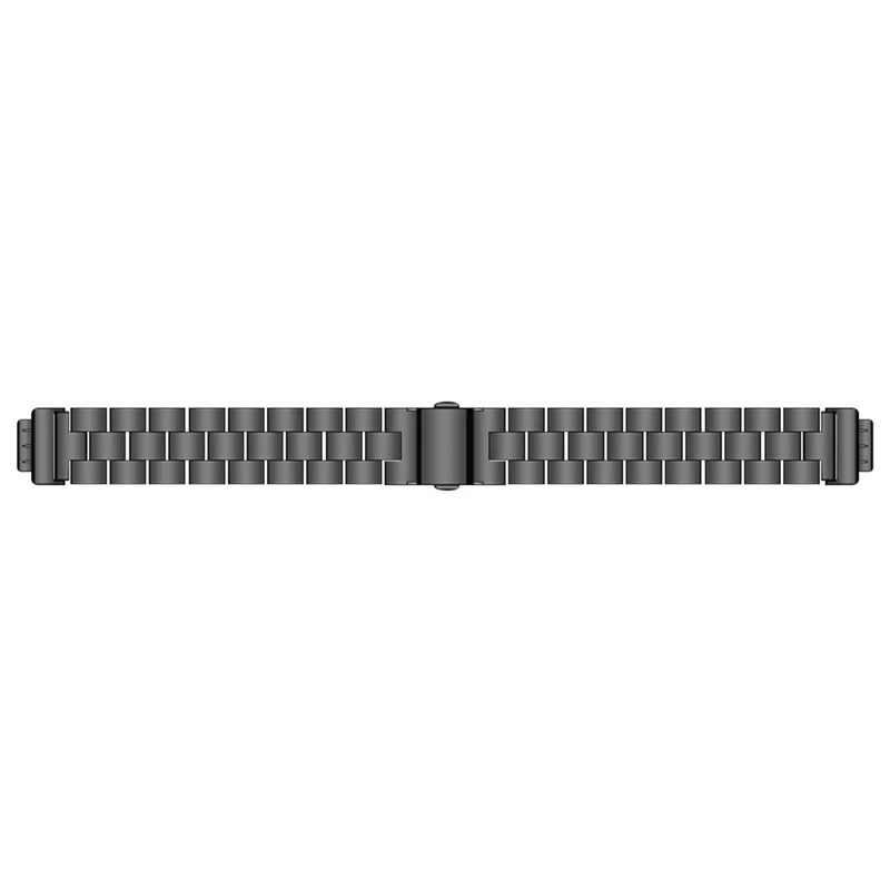 Сменный ремешок из нержавеющей стали для Fitbit Inspire HR& Inspire, роскошный спортивный браслет, Смарт-часы 19Mar29 - Цвет: Black