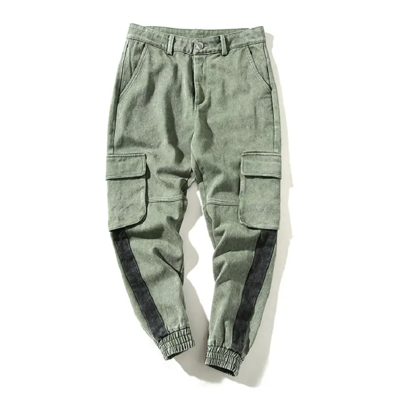 

drop shipping 2019 men cargo pants muti pockets sweatpants joggers trousers M-3XL ABZ02