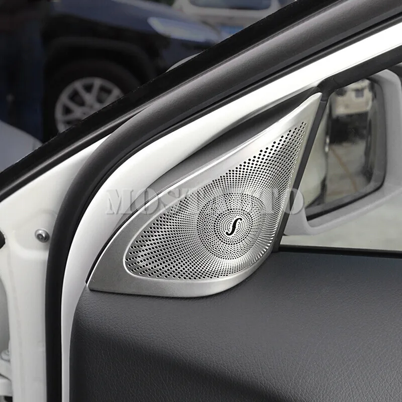 Для Benz GLA X156 внутренняя Передняя Колонка аудио крышка колонки отделка 2013-2019 2 шт.