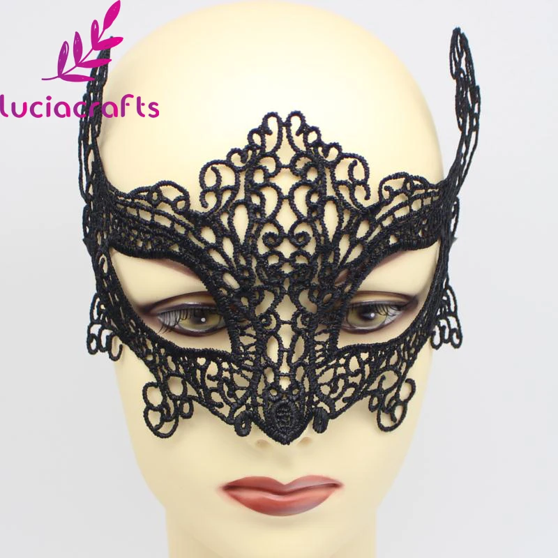 Распродажа! 1 шт. черная сексуальная женская кружевная маска с вырезом для глаз